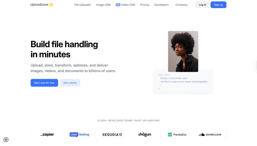 9 Product Image Hosting Tools Used by E-commerce and SaaS Teams 9 Uploadcare: Best for Image Hosting of User-Generated Images at Scale