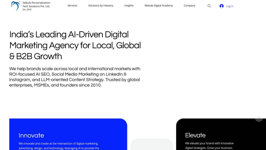 Top 9 Indian SEO Agencies with Proven AI SEO Results (2026) 9 nebulatech