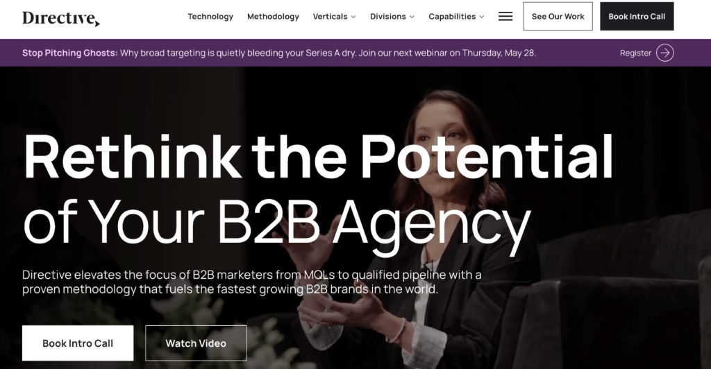 The 16 Best B2B SaaS GEO Agencies in 2026 13 directive consulting 1