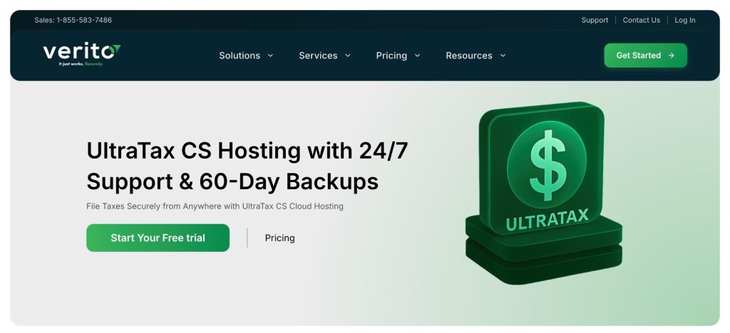 Best Ultratax CS Hosting for Accounting and Tax Firms by Verito