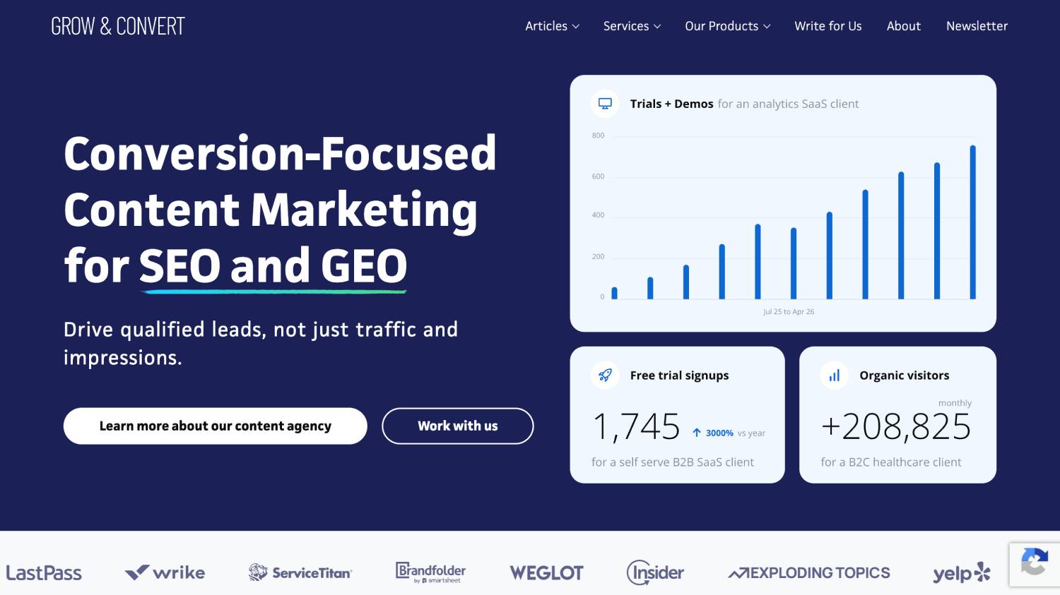 Top 7 Siege Media Alternatives for B2B SaaS in 2026 3 Grow and Convert
