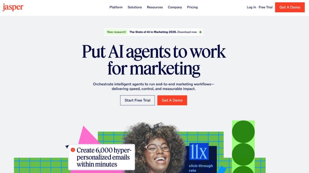 18 Best AI Tools for Content Marketing in 2026 5 Jasper