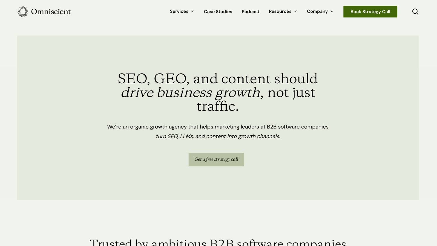 Top 7 Siege Media Alternatives for B2B SaaS in 2026 2 Omniscient Digital 1