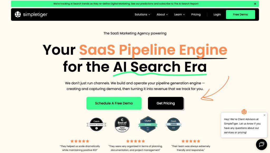 Top 10 SEO Partners for Series A Startups (2026) 8 SimpleTiger