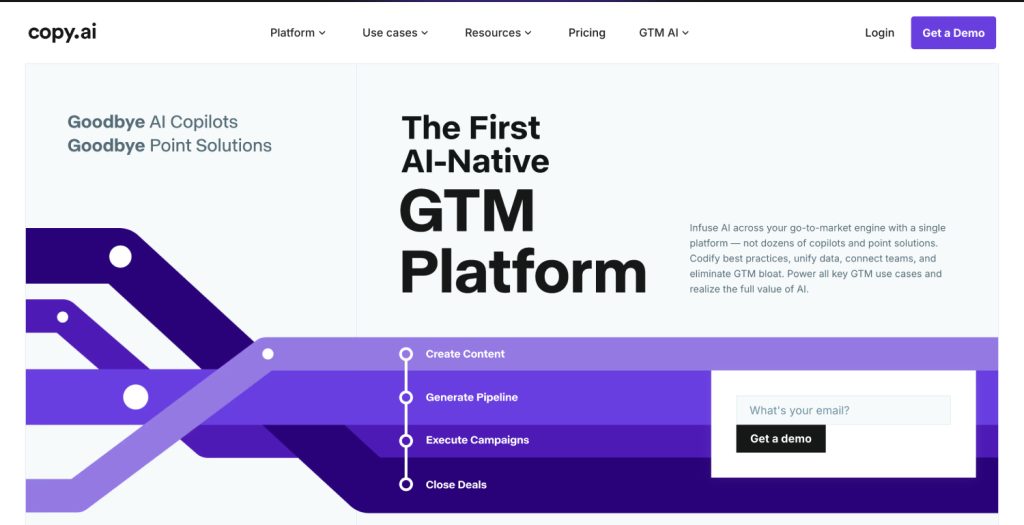 9 Best Jasper Alternatives for Content Marketers 6 copy.ai 1