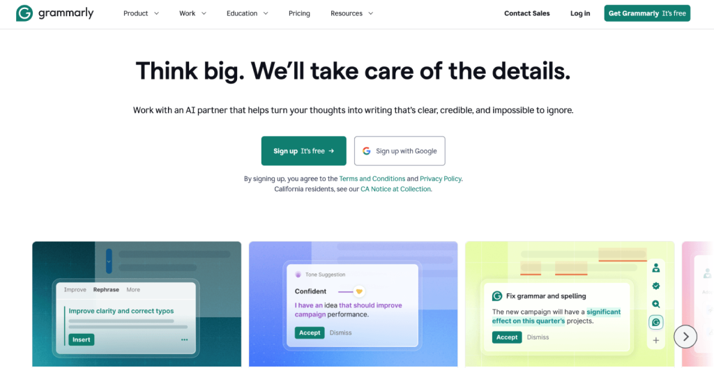 9 Best Jasper Alternatives for Content Marketers 5 grammarly 1