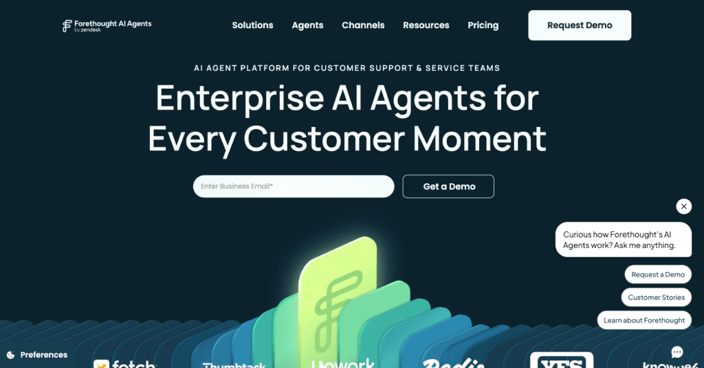 10 AI Customer Support Platforms That Actually Reduce Ticket Volume 10 Forethought 1