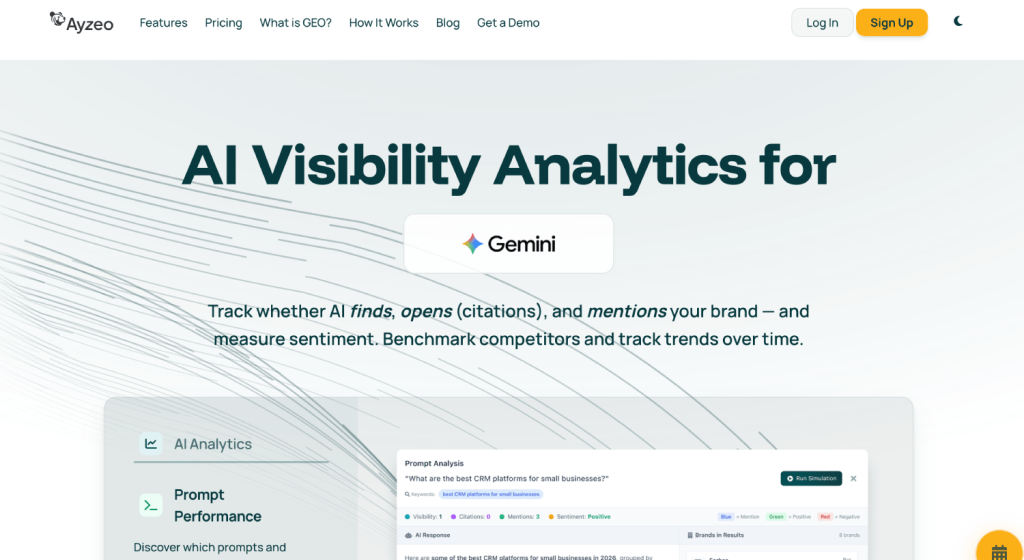 9 AI Brand Mention and Citation Monitoring Tools Worth Trying 8 ayzeo 1