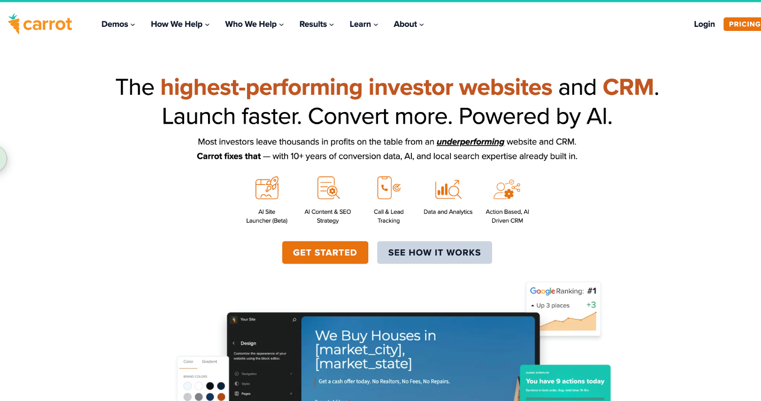 REsimpli Alternatives in 2026: 7 CRMs for Real Estate Wholesaling Teams 7 carrot
