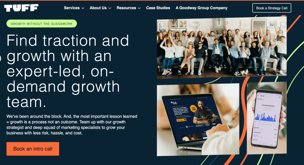 Top 10 AI Marketing Agencies for SaaS and Tech Companies 10 tuff 1