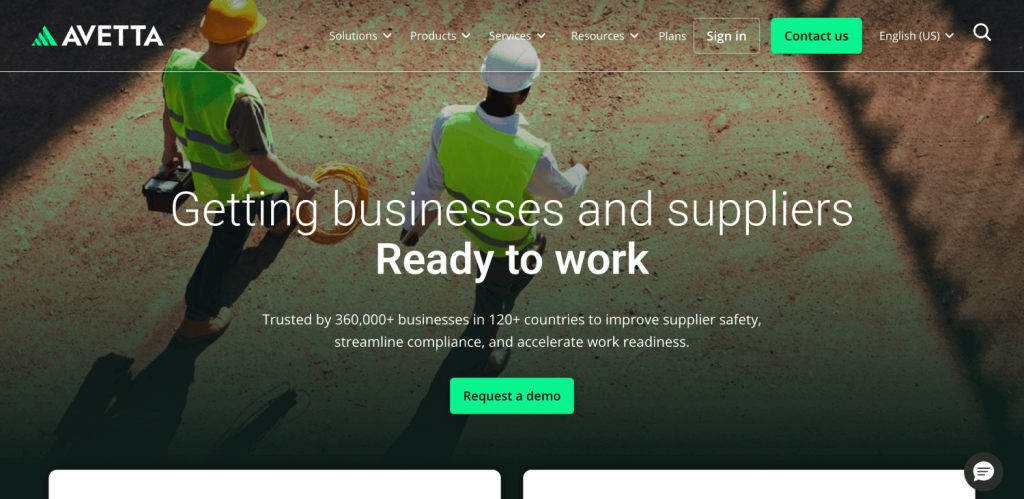 Top 10 Construction Safety Management Software Platforms 9 AVETTA