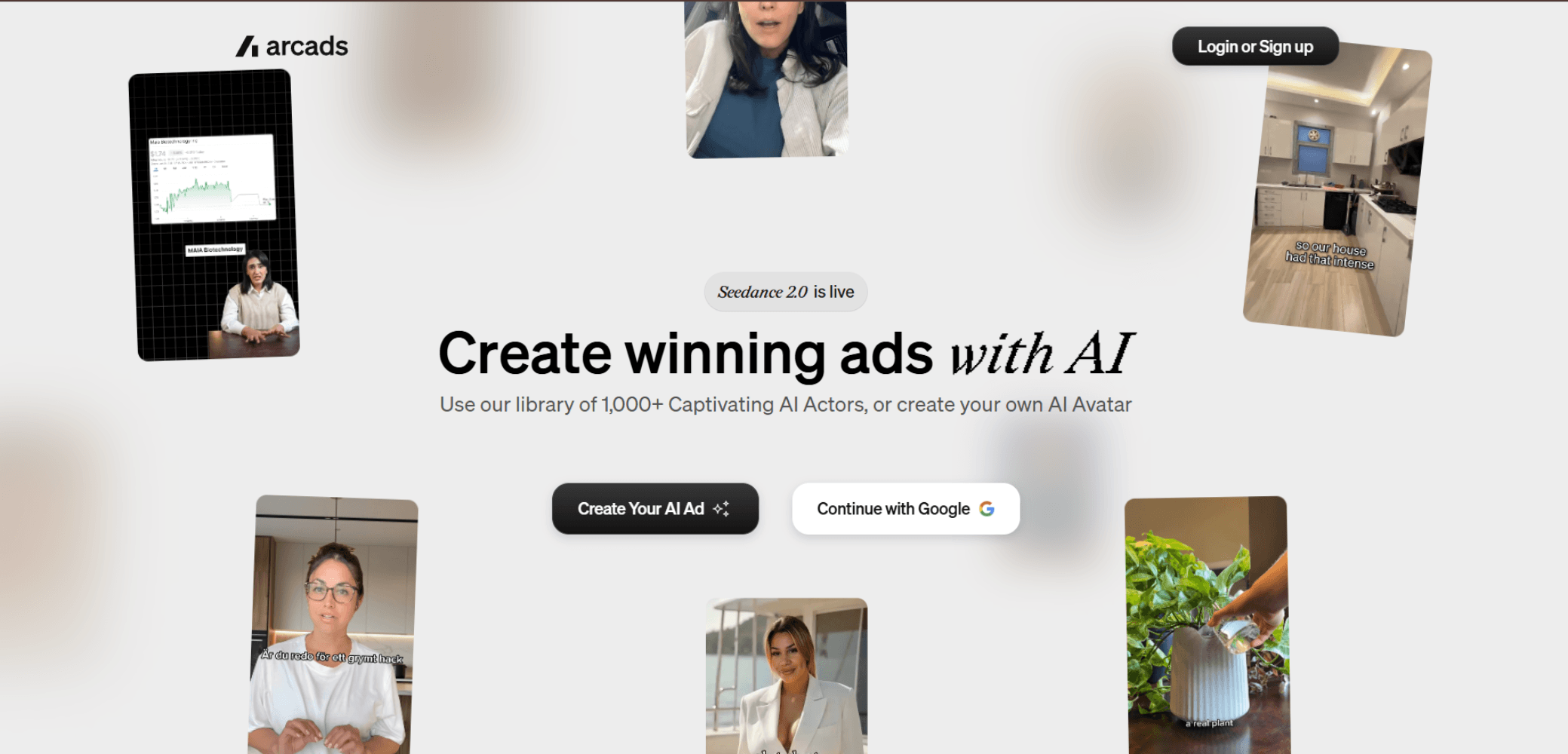 7 Best AI UGC Ad Generators for TikTok & Meta 1 Arcads