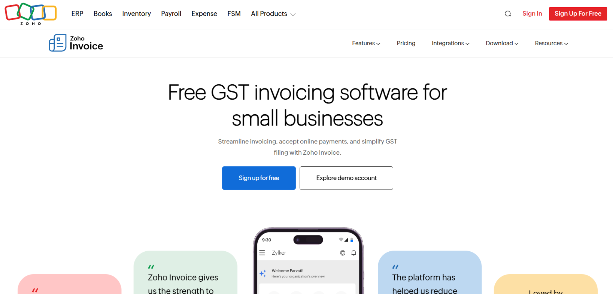 10 Best Invoicing Apps for Freelancers & Independent Contractors 3 Zoho Invoice