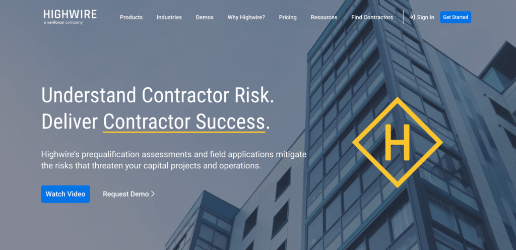 Top 10 Construction Safety Management Software Platforms 5 highwire
