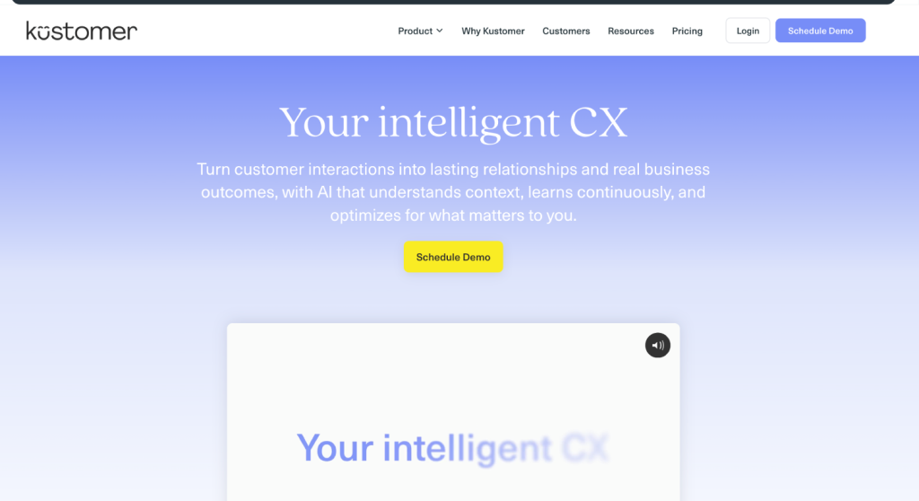 9 Top Intercom Fin Alternatives for AI Customer Support 8 kustomer 1