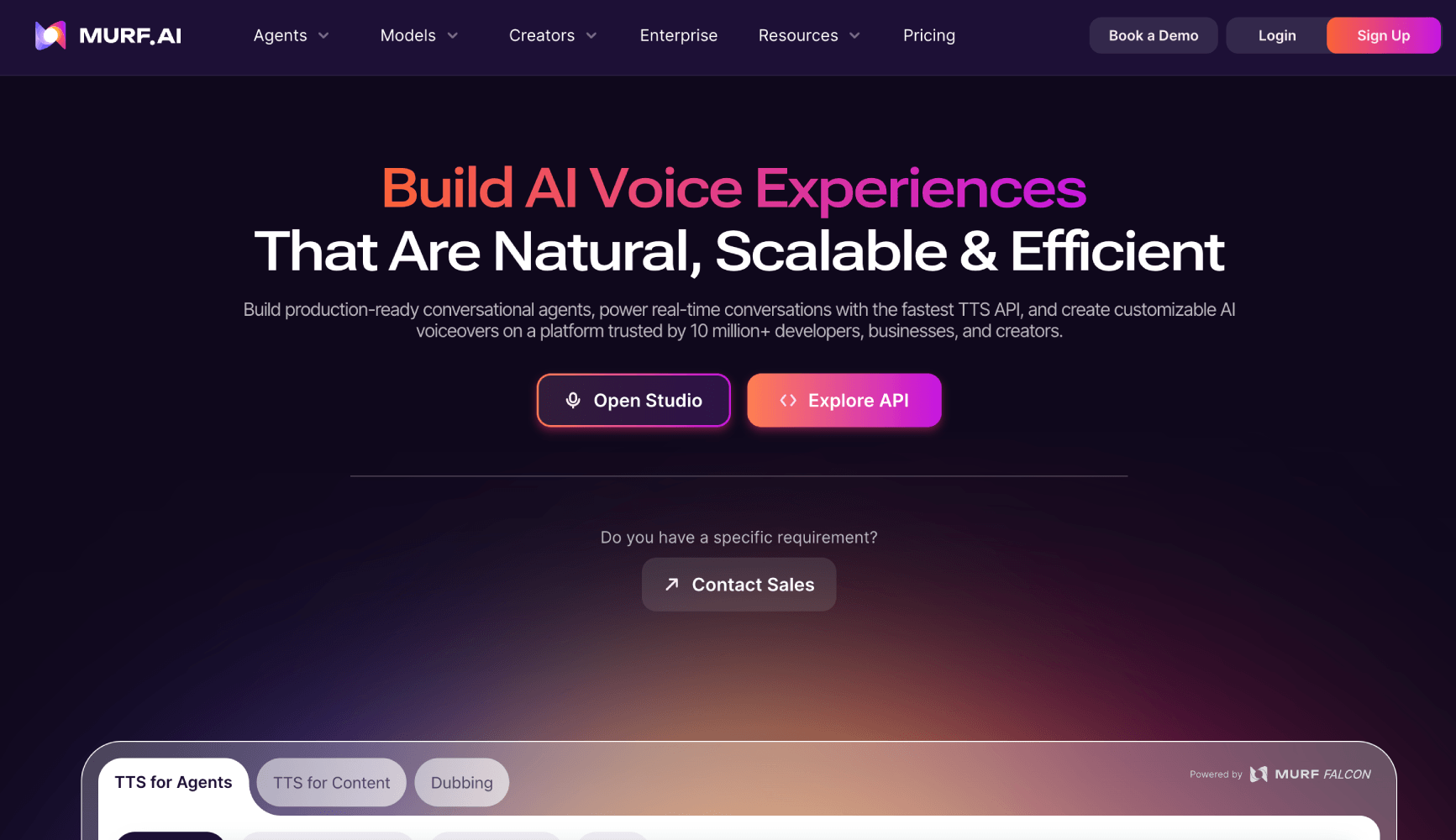 12 Best AI Voice Generators & Text-to-Speech Tools 2 murf.ai