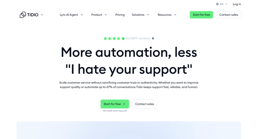 9 Top Intercom Fin Alternatives for AI Customer Support 1 tidio