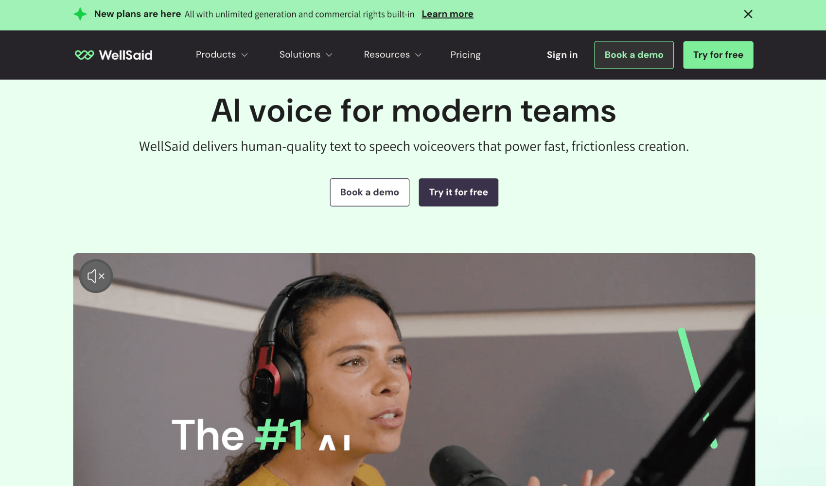 12 Best AI Voice Generators & Text-to-Speech Tools 3 wellsaid