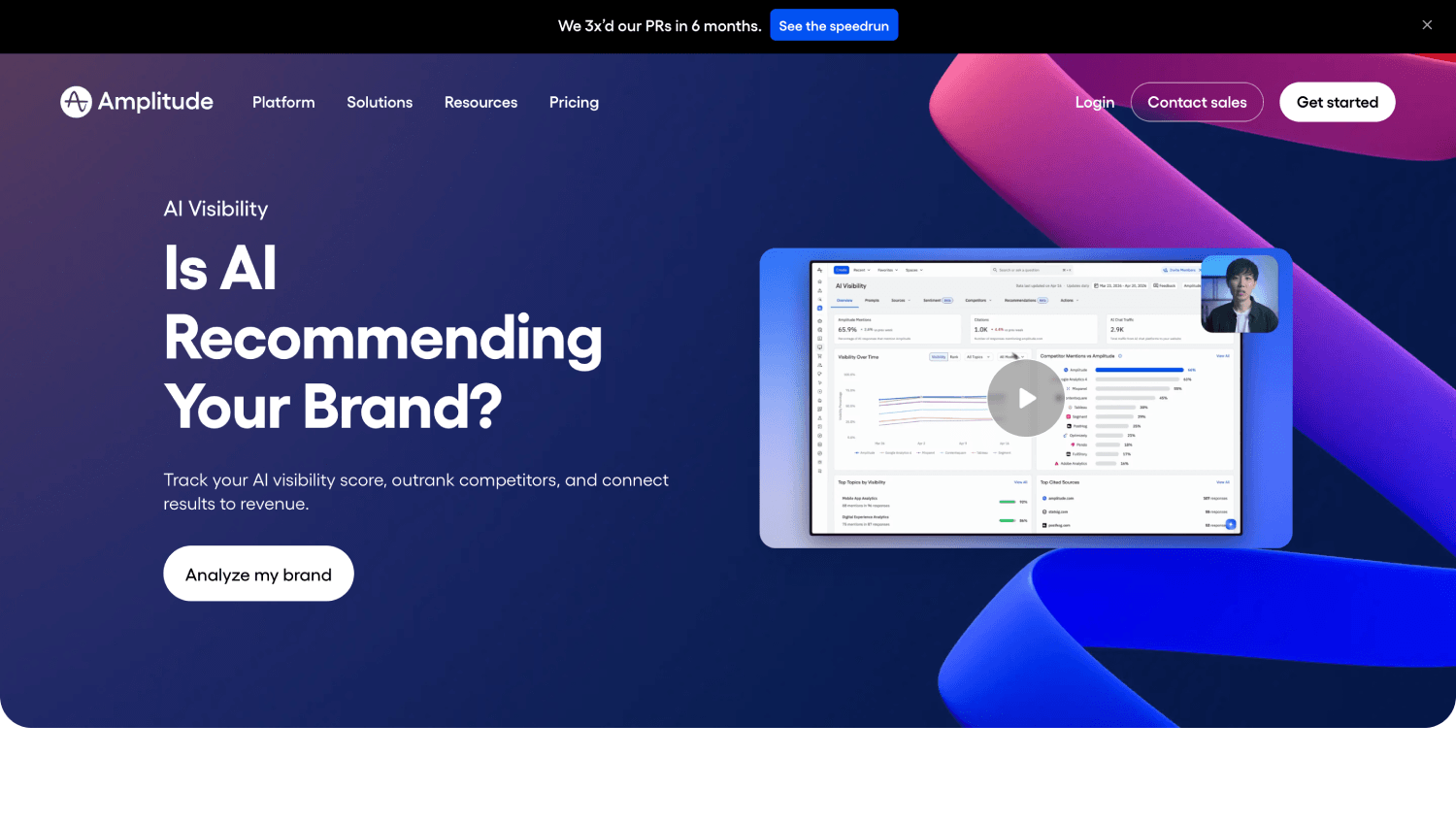 7 Best Free AI Visibility Checker Tools 4 amplitude AI