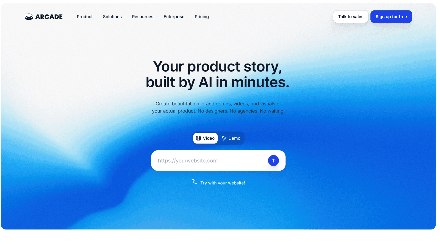 Top Product Demo Software for SaaS: Interactive & AI Video Tools 3 arcade