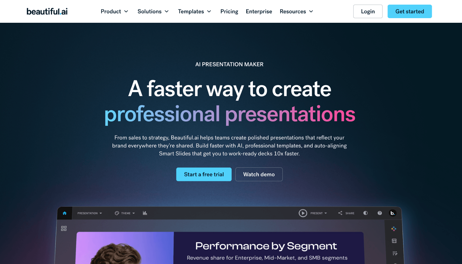 10 Best AI Presentation Makers & Slide Generators 1 beautiful.ai