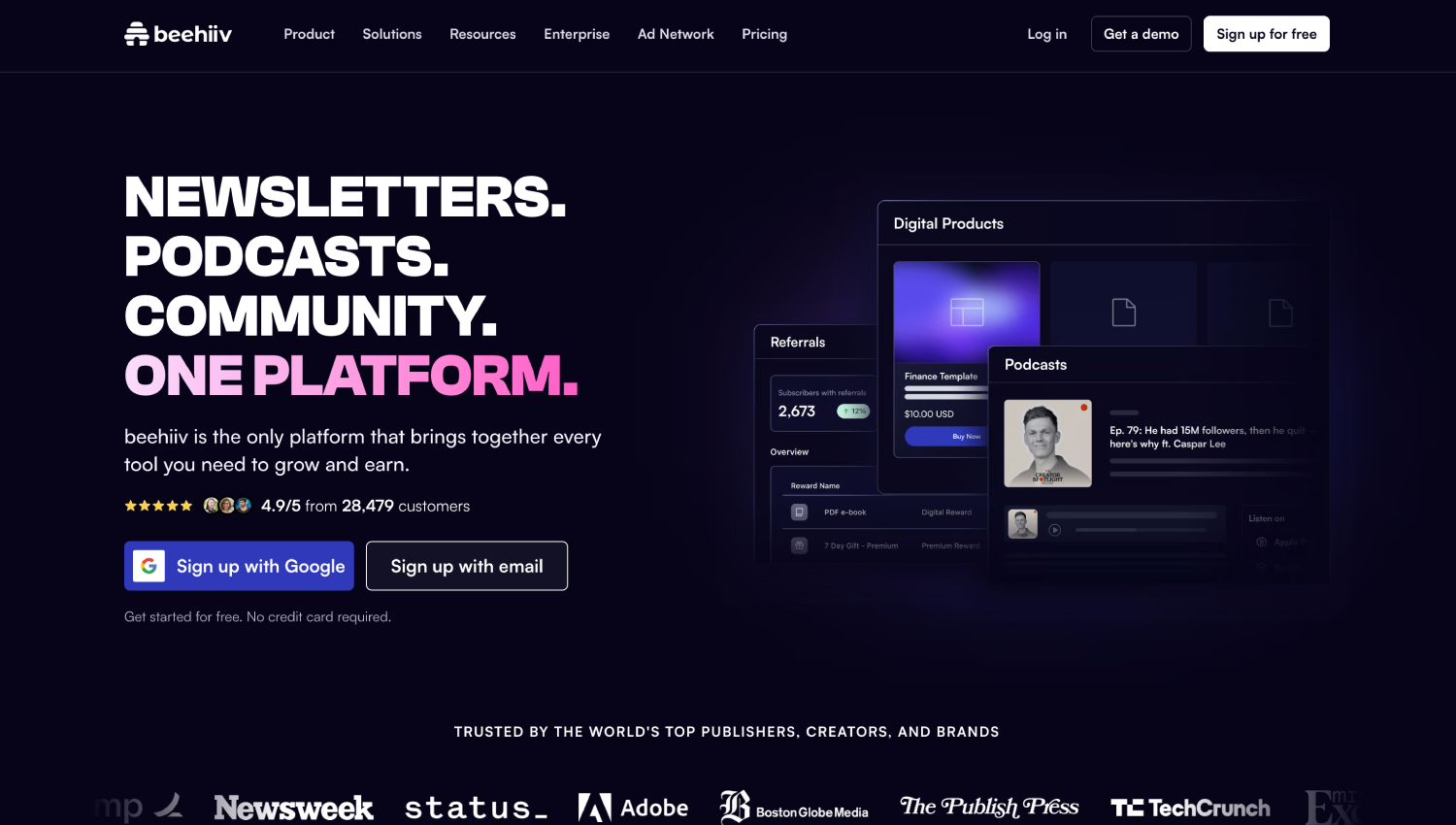 10 Best AI Email Marketing Tools 3 beehiiv