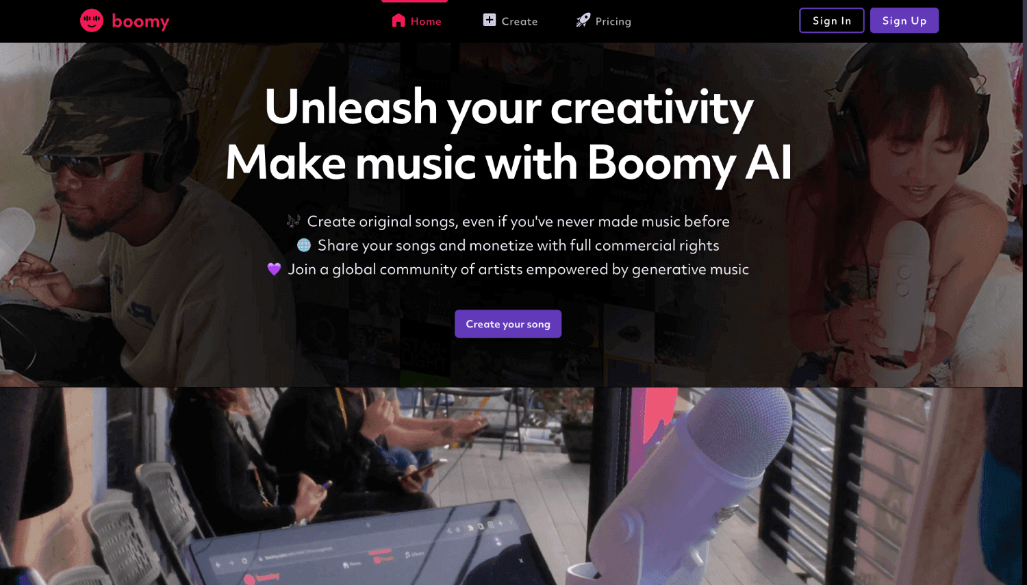 9 Best AI Music Generation Tools 8 boomy