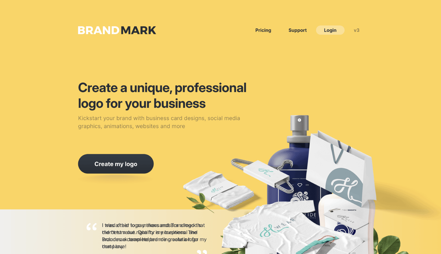 8 Best AI Logo Makers & Brand Identity Tools 3 brandmark