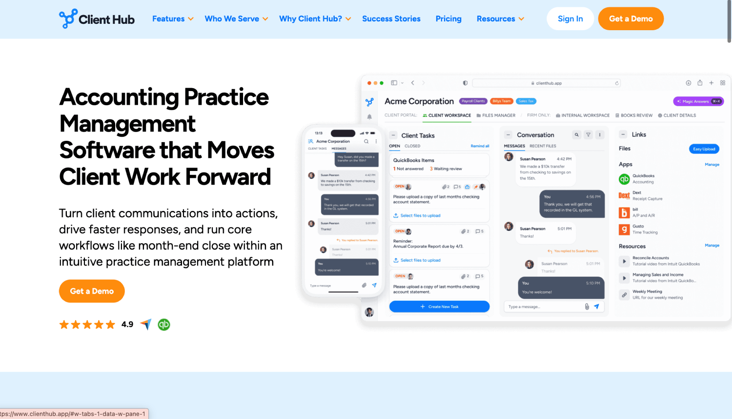 8 Best Client Portal Tools for Accounting & Tax Firms 3 clienthub