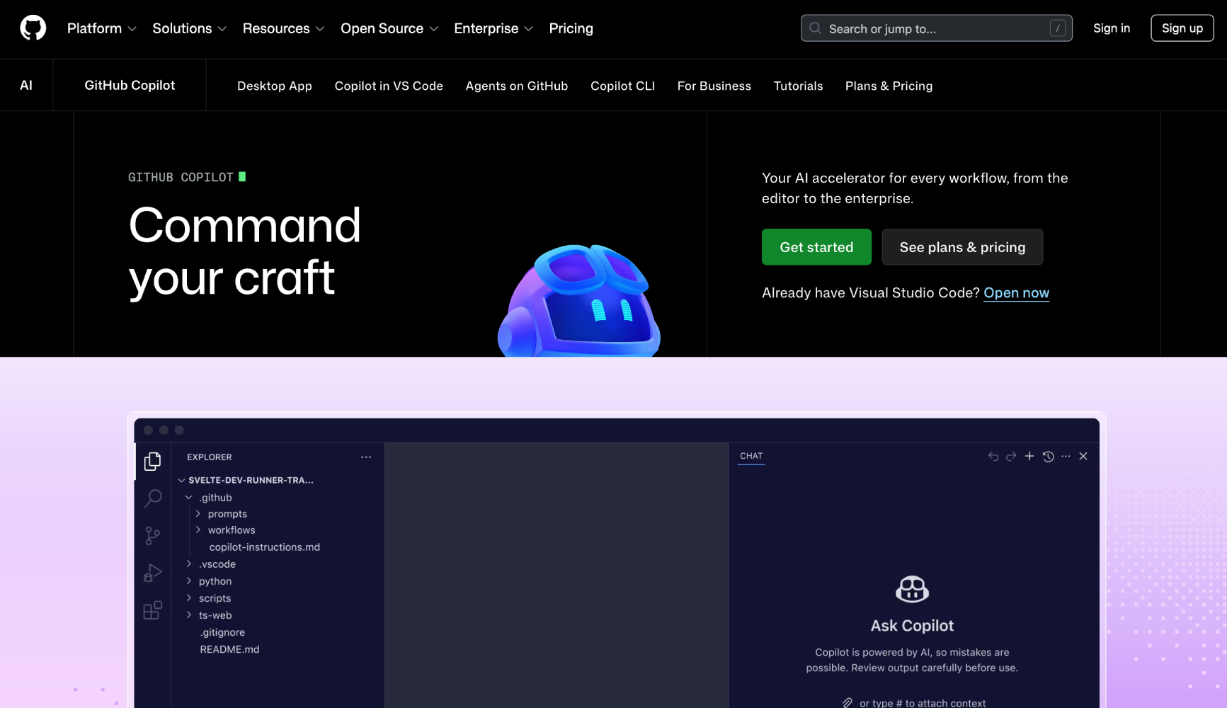 Top AI Coding Assistants for Developers 2 github copilot