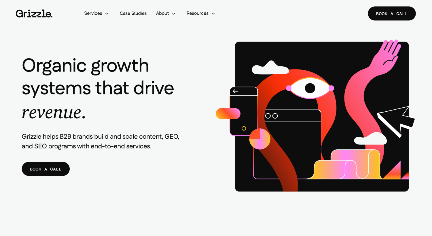 Top 9 GEO Agencies for B2B SaaS 7 grizzle