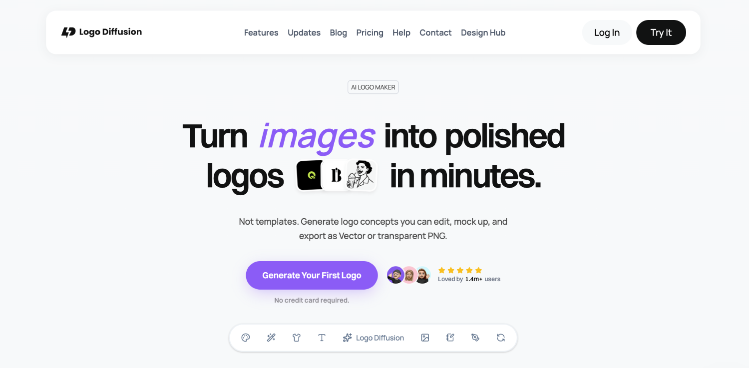 8 Best AI Logo Makers & Brand Identity Tools 7 logo diffusion