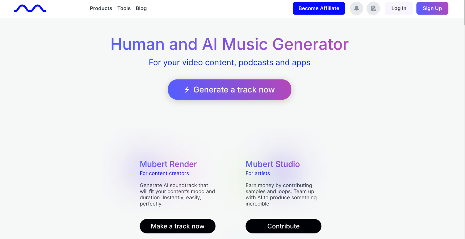 9 Best AI Music Generation Tools 3 mubert