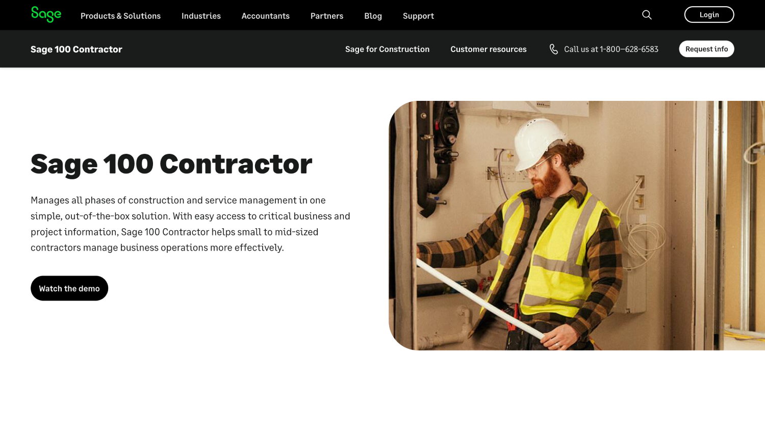 9 Best Construction Accounting Software Tools 2 sage construction 1