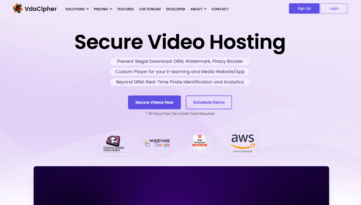 7 Best Video DRM Software & Secure Streaming Platforms 2 vdocipher