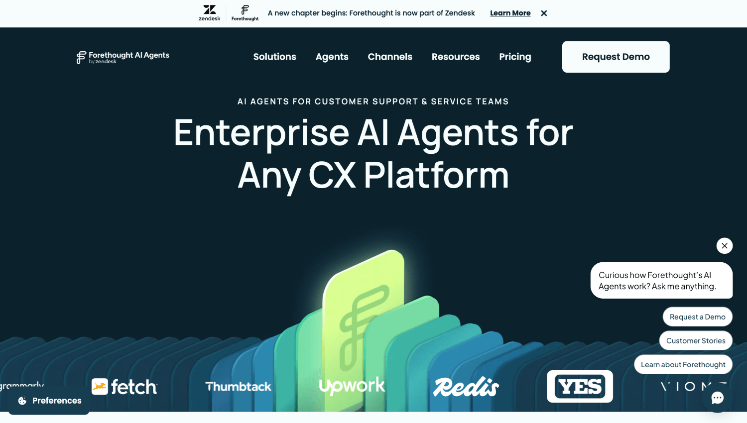 7 Best AI Support Agents for B2B SaaS with Technical Documentation (2026) 3 Forethought
