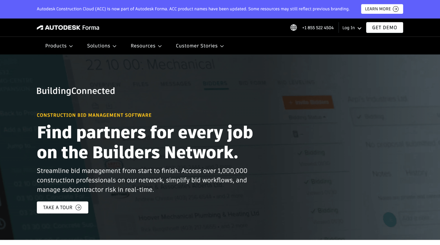 8 Best Construction Bid Management Software Tools 1 building connected