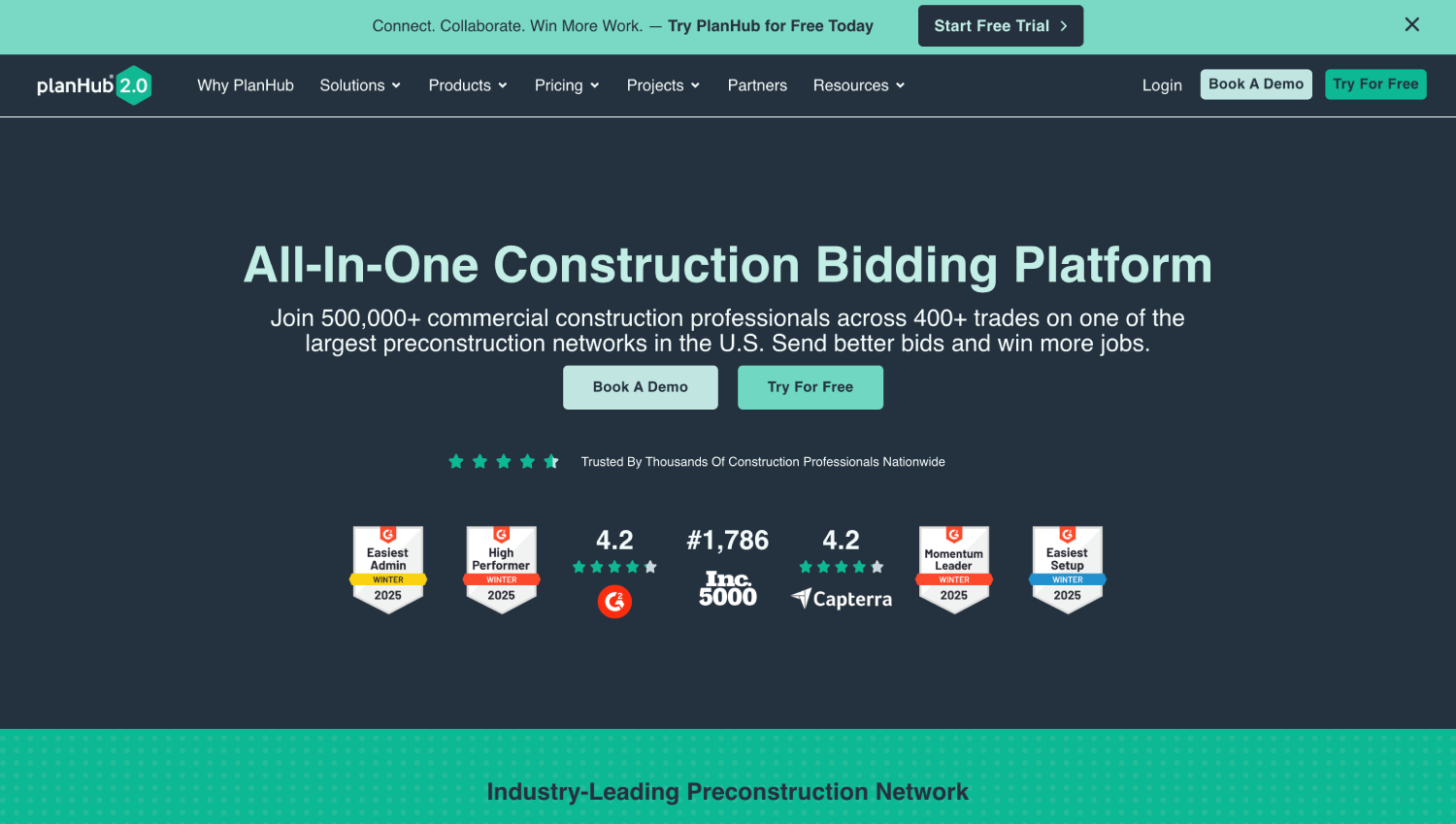 8 Best Construction Bid Management Software Tools 3 planhub