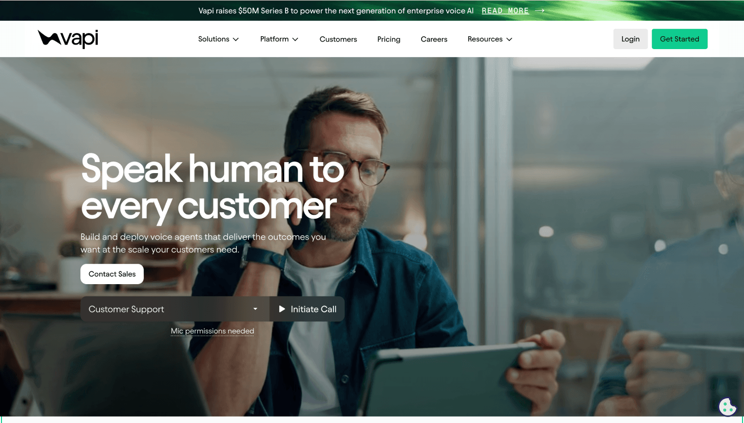 7 Best AI Voice Agents for Customer Support 3 vapi