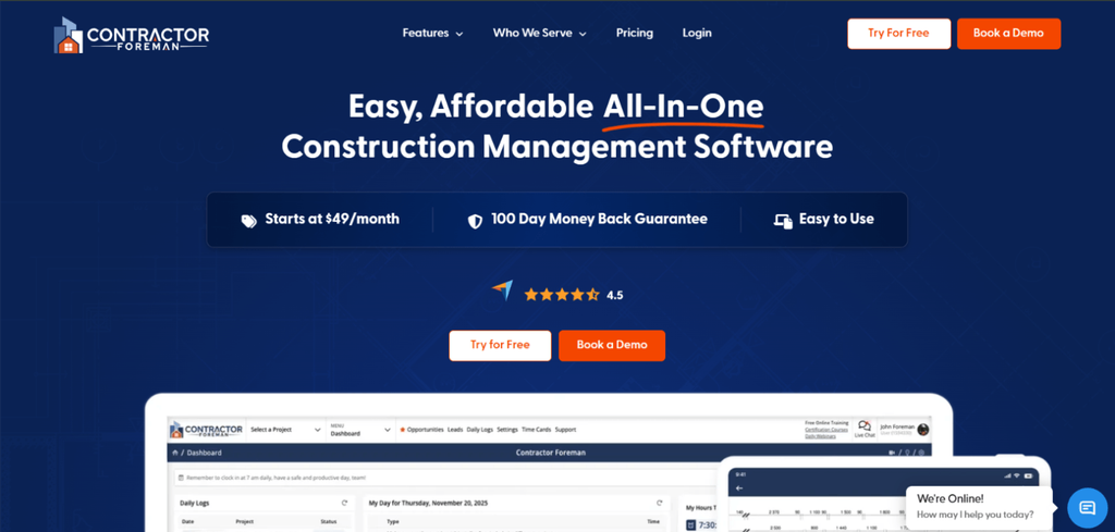 Buildertrend Alternatives in 2026: 7 Platforms for Home Builders and Remodelers Who Need More 3 Contractor Foreman