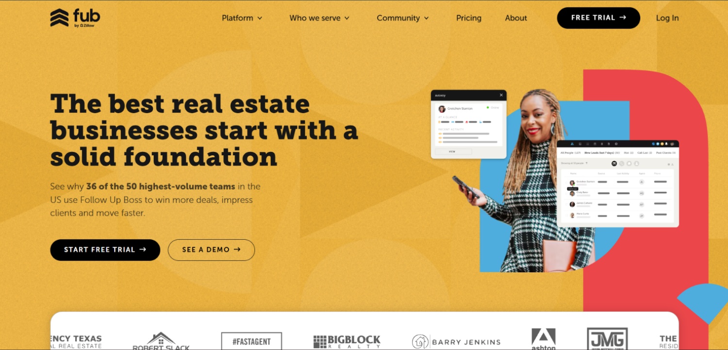 Real Estate Wholesaling CRM Software in 2026: 9 Platforms Built for Lead-to-Contract Speed 7 Follow Up Boss