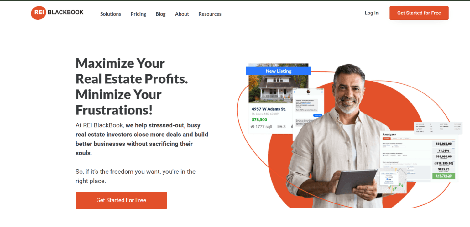 Real Estate Wholesaling CRM Software in 2026: 9 Platforms Built for Lead-to-Contract Speed 2 REI BlackBook