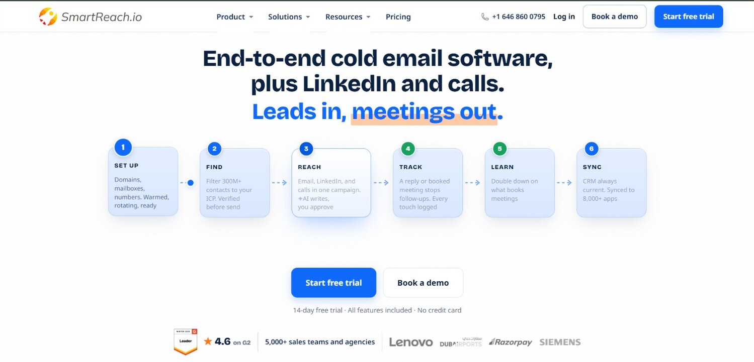 Smartlead Alternatives in 2026: 7 Outbound Platforms Agencies Should Compare 7 SmartReach