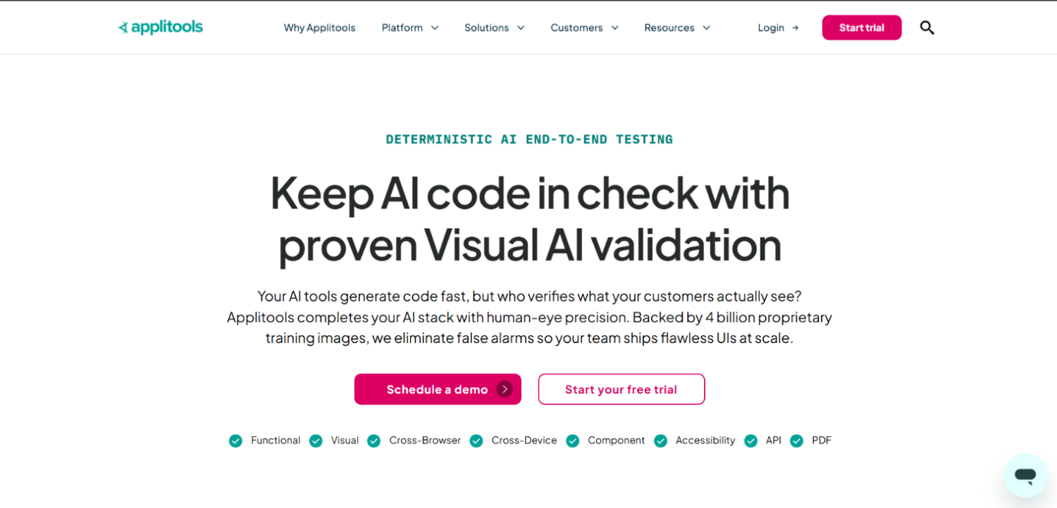 AI Test Generation Tools in 2026: 8 Platforms Engineering Teams Can Trust in CI 8 Applitools